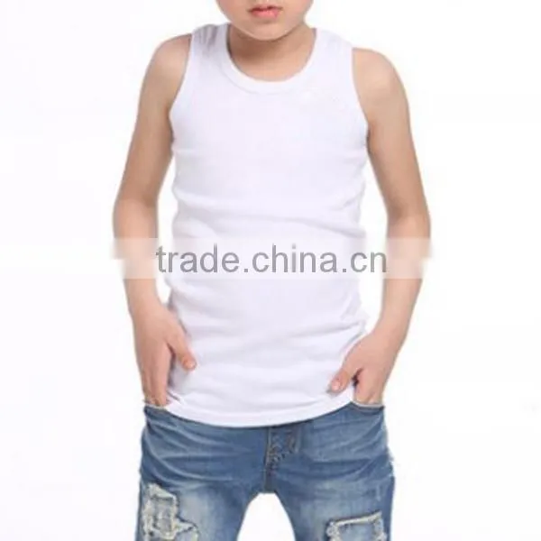Children gym wear , child tank tops , child sleeveless clothing