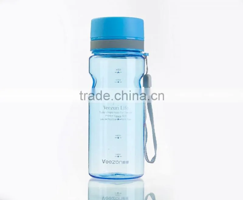 plastic sports bottle with straw/sports water bottle/bpa free water bottle
