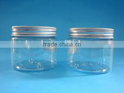 aluminum cream jar, colorful aluminum cosmetic jar