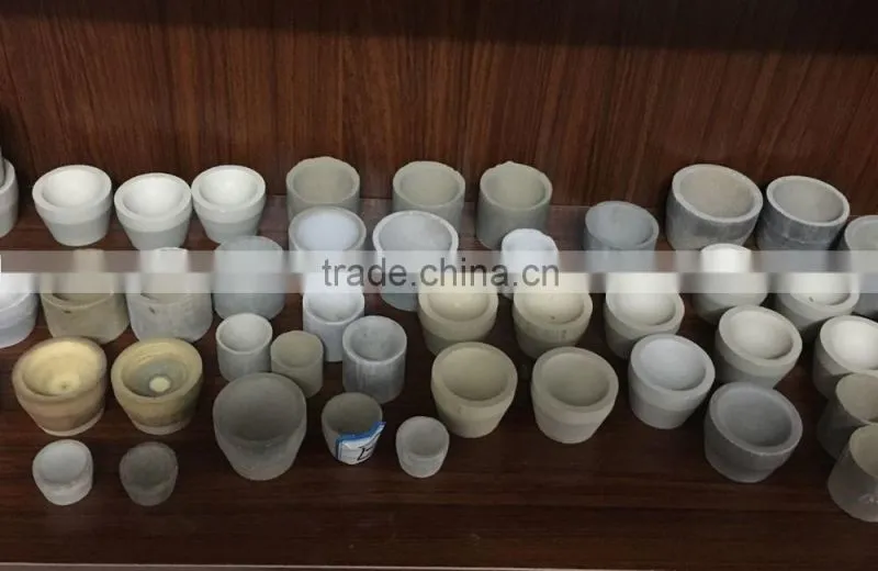 Factory wholesale price Cupels / fire assay crucibles used in cupellation furnace