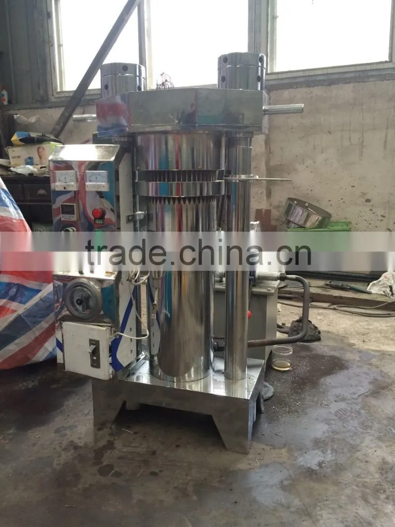 High oil-pressing ratio Hydraulic almond oil extraction machine for sale