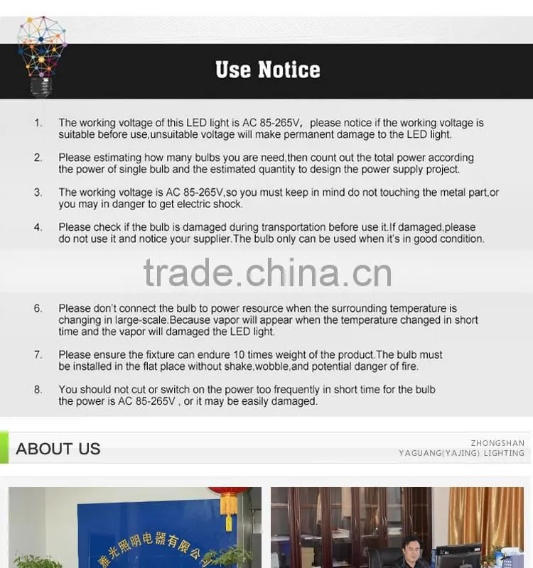 led light bulbs for home 10w for indoor lighting
