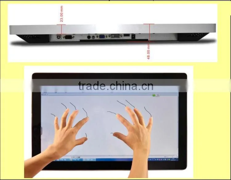 Waterproof Digital Multi Point Touch Projected Capacitive Touch Screen For ATM Karaok POS