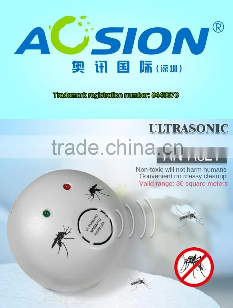 High-tece ultrasound plug-in electronic anti mosquito products factory