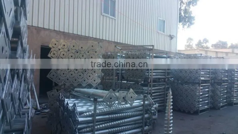 The factory made high technology ground screw pile