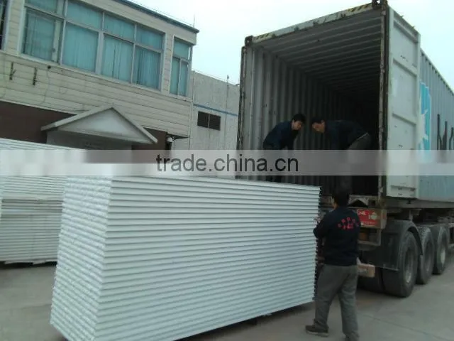 Good heat Insulation PU steel sandwich panel
