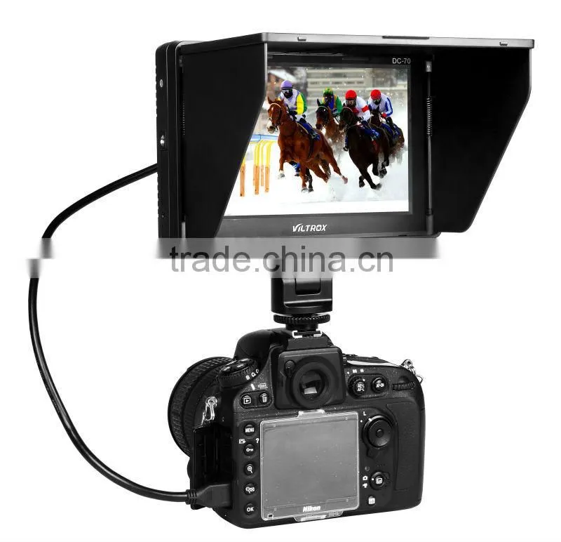 Viltrox 7 Inch HD Field Portable HDMI LCD Monitor DC-70 for DSLR Camera Wholesale