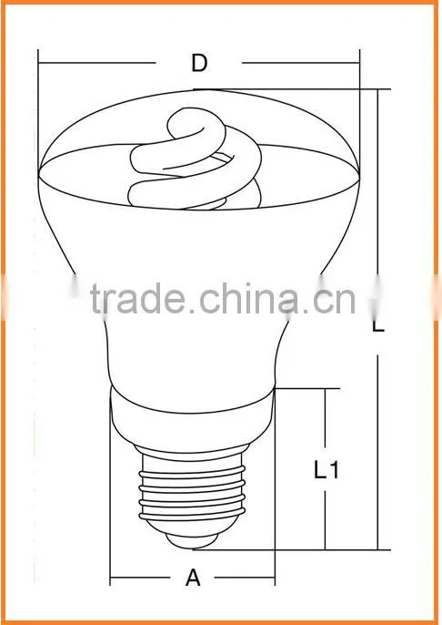 r80 aluminum aluminium reflector lamp shade reflector lamp