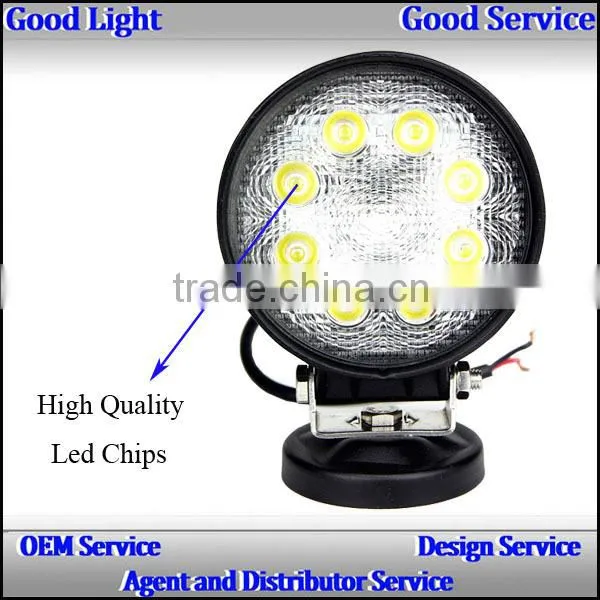 OVOVS factory price hot sales ! waterproof 12v 24w auto led headlight for trucks