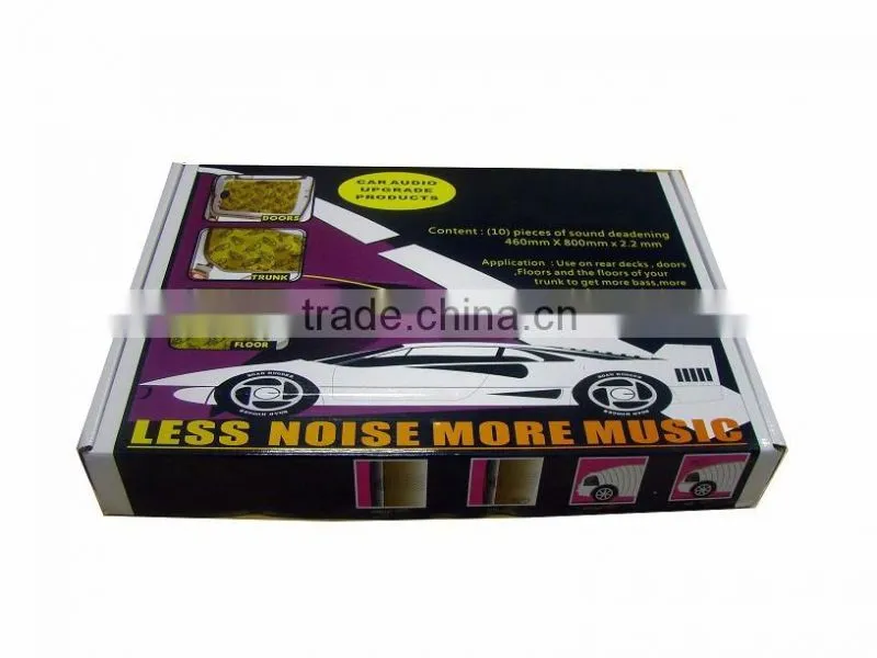 Wholesale Accept OEM Car Audio Stereo Sound Deadener Foam Pad