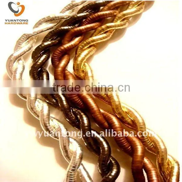 Fashion jewelry 4mm finished high quality aluninum chain