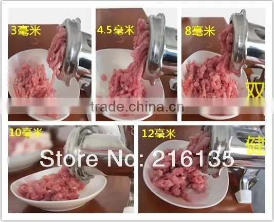 high quality stainless steel manual meat mincers(FACTORY)