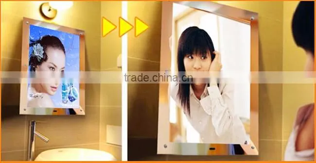 US Stock-6 pcs A2 Size LED Lighting Acrylic Magic Mirror Light Box