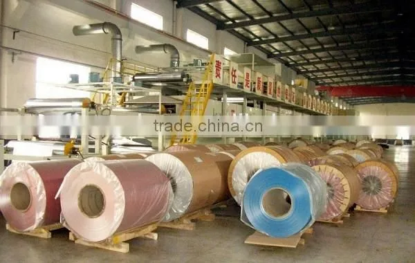 1100 3003 PPGI color coated aluminum coil for aluminum panel sheet