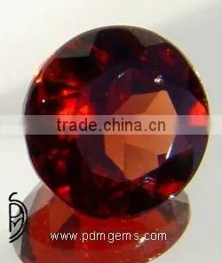 Garnet Loose Wholesale Gemstone For Pendants Portugal 7MM Round Garnet Wholesale Gemstone Faceted