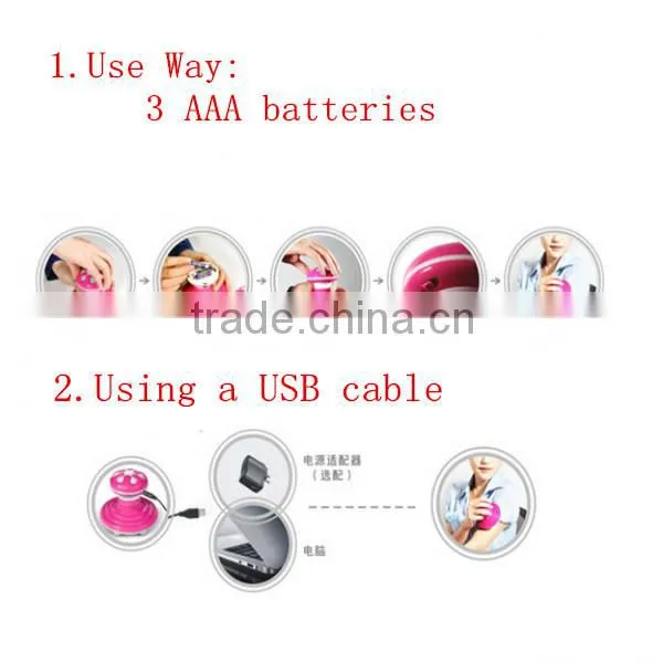 2105 Battery/USB Operated Handheld Electric Mini Massager