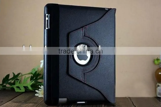 PU leather notebook case for iPad 2