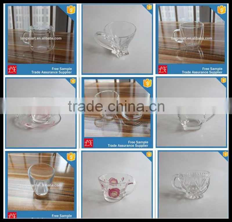 LX-K010 glass thin coffee mug