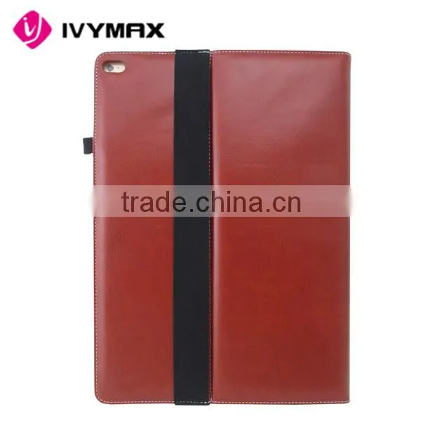 Pu leather case for ipad pro with stand case cover