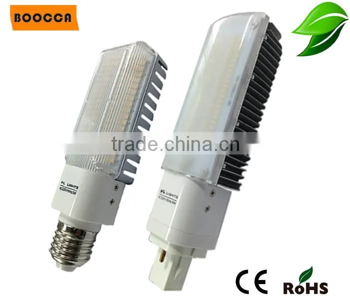 SMD2835 E27 10w 5w plc 4 pin led g24 lamp