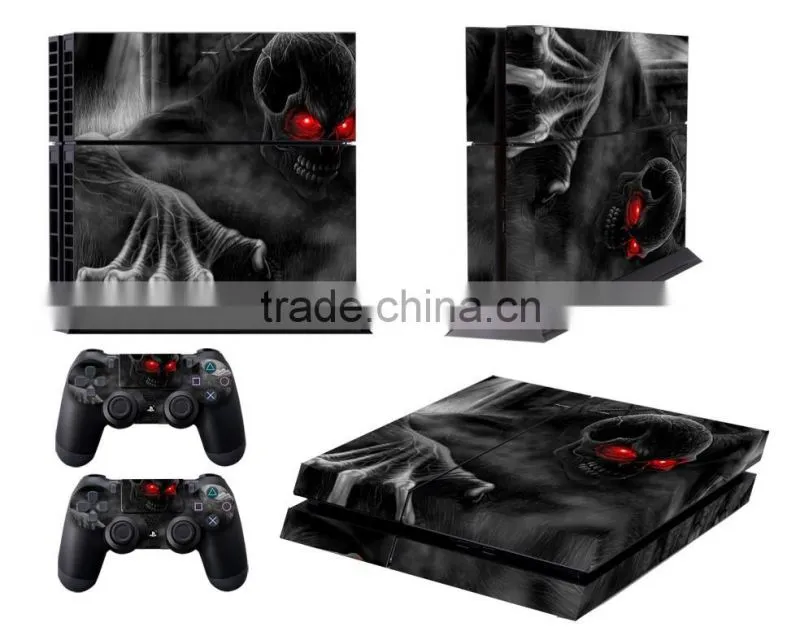 China Supplier New Product Protective Vinyl Skin Sticker For Ps4 Console & Controller