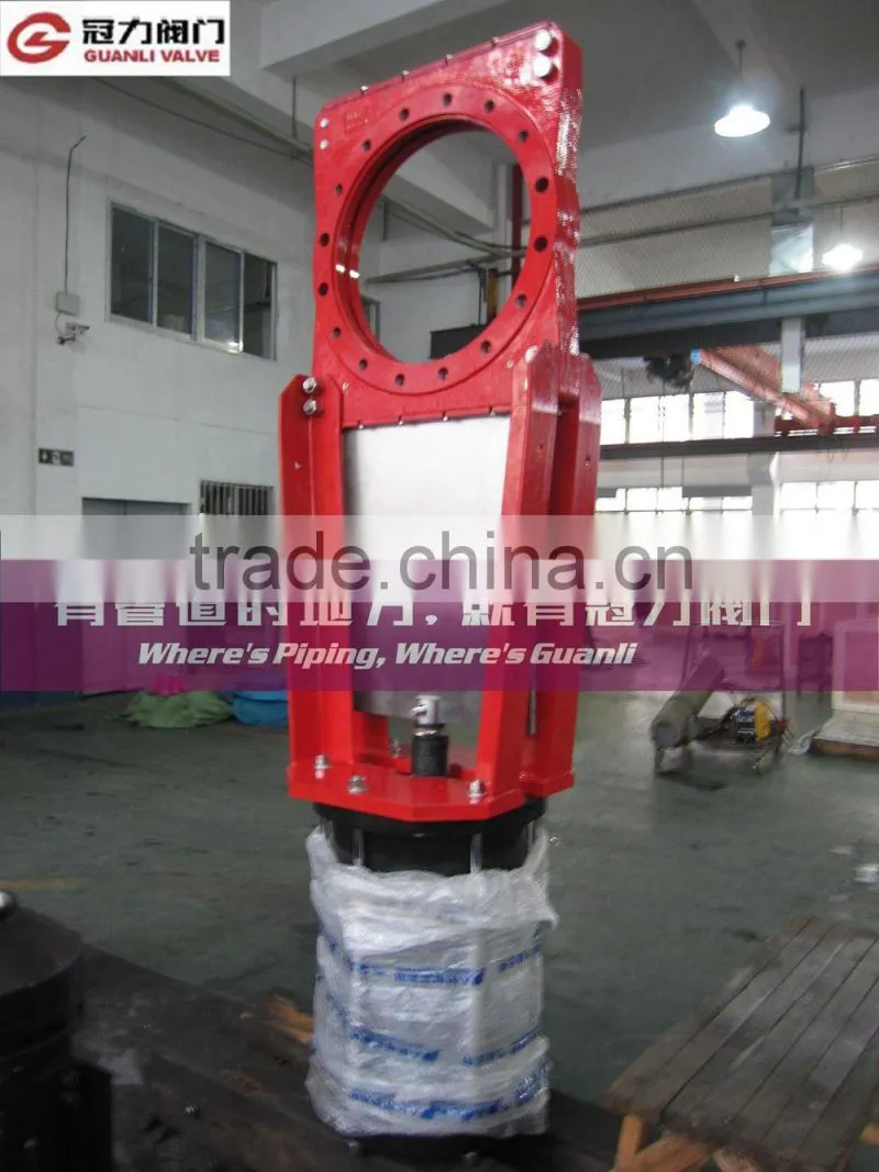 AC Air Cylinder Slurry Knife Gate Valve