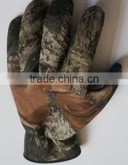 Neoprene Camo/Camouflage Hunting Gloves