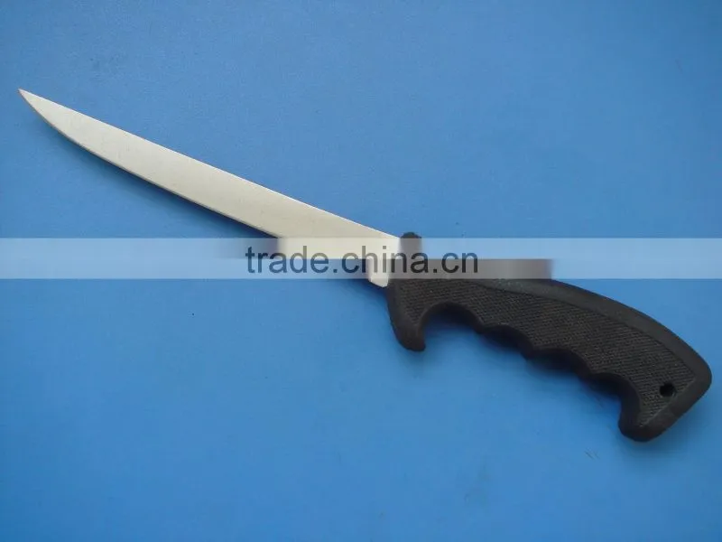 Stainless steel fillet knife/fishing knife