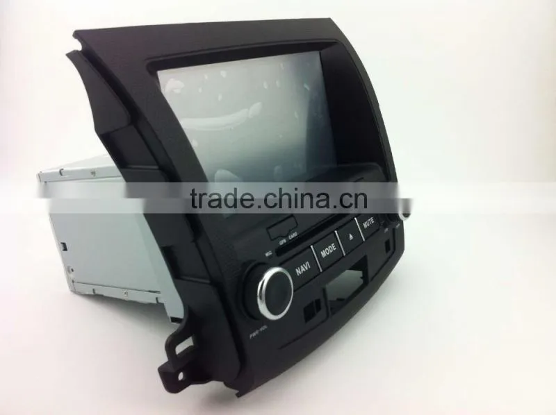 ZESTECH hot sale auto multimedia Car audio for mitsubishi outlander car audio player with GPS BT 3G DVD STEERING WHEEL CONTROL