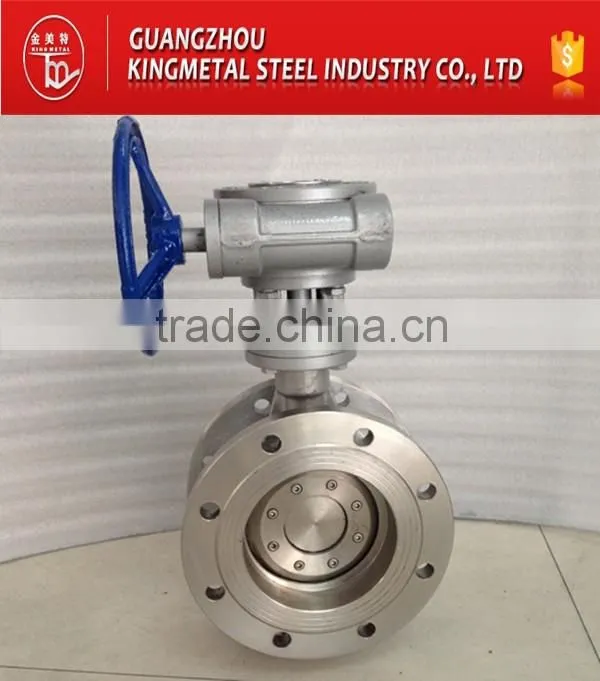 CF8 Metal Seated Butterfly Valve