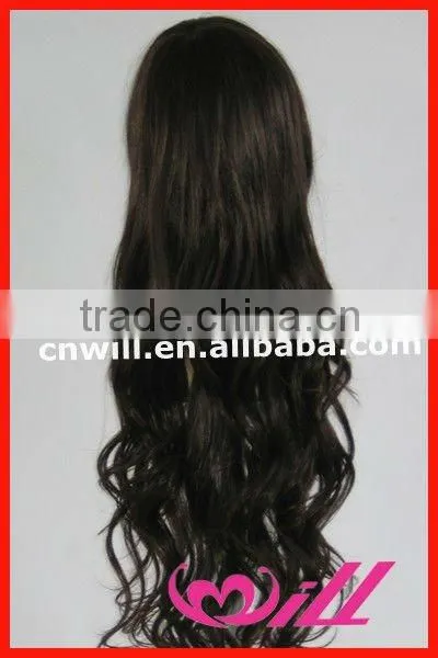 Long Jerry Curl Hair Wigs Curly Synthetic Hair Wig Factory Directly,High Quality & Good Price