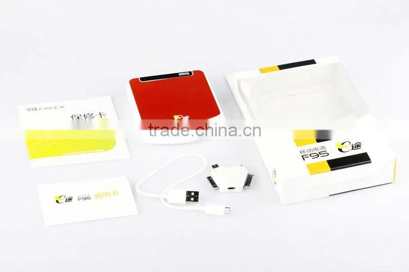 Colorful Model F95! 10400mAh battery for mobile phone.etc!