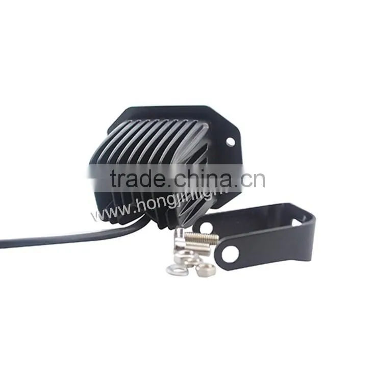 High Power 18W Square LED Work Light-5 inch High Lumen Led Truck Work Lights