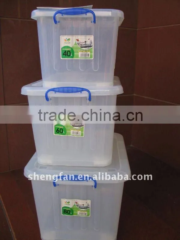 plastic storage box storage case