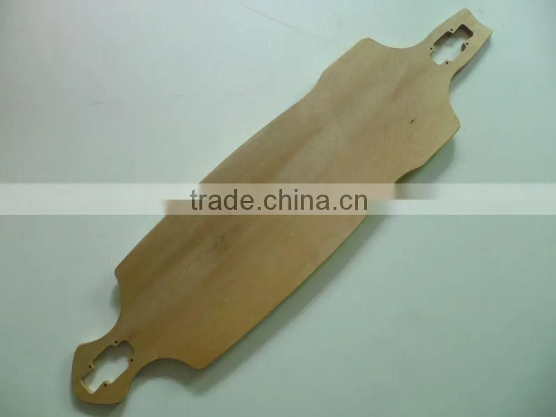 Canadian maple long board deck