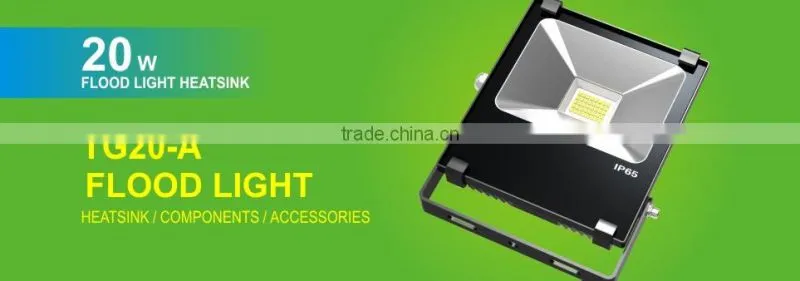 New led flood lights excellent heat sink fin outdoor 20w led floodlight