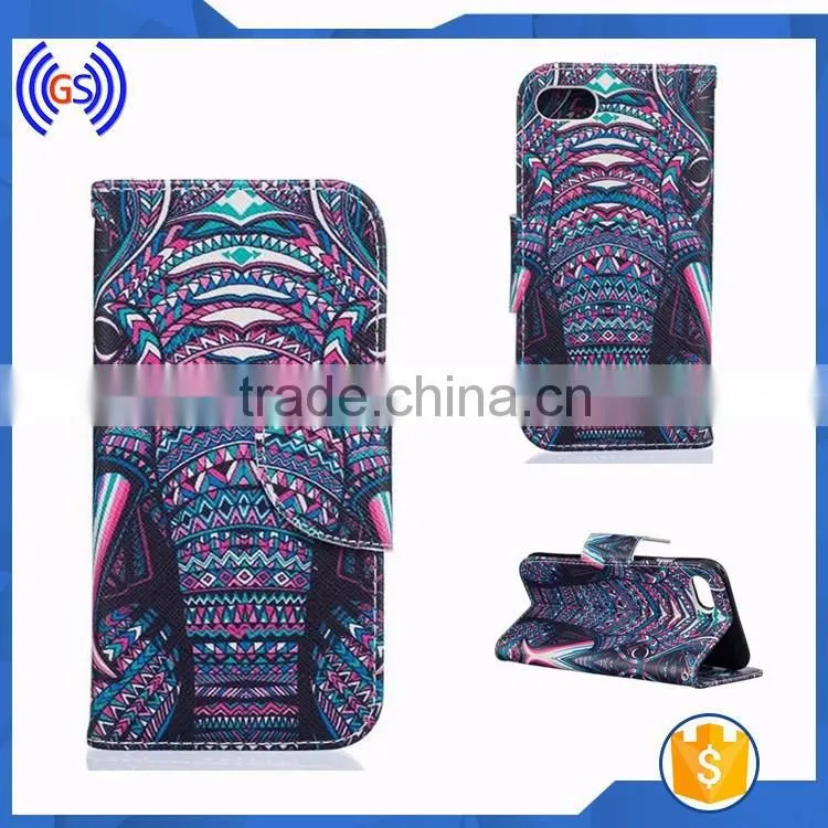 Guangzhou phone case suppliers, 2016 New design wallet leather case for iphone 7