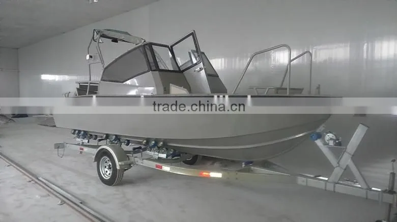 China manufacture aluminum hull rigid boat,alu boat