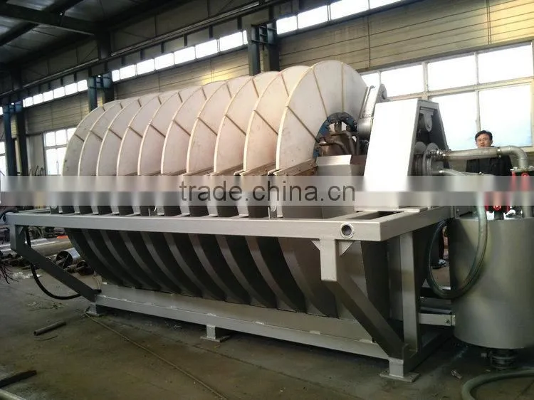 Feldspar Mineral Tailings Water Filter/ Dewatering Machine, ceramic disc type filter