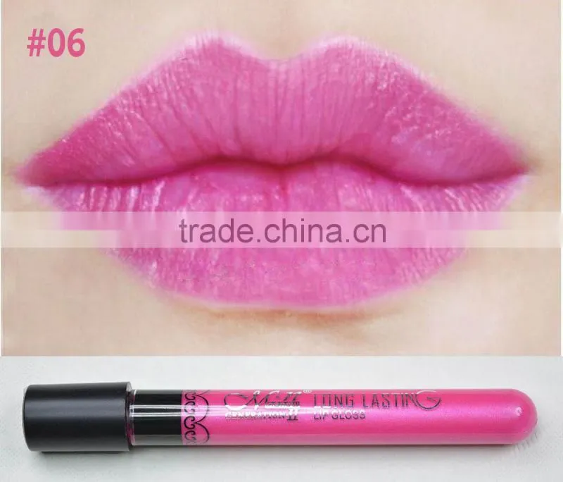 Hot Sales Women Ladies Waterproof Elegant Color Lipstick Matte Smooth Long Lasting Lip Stick Lipgloss