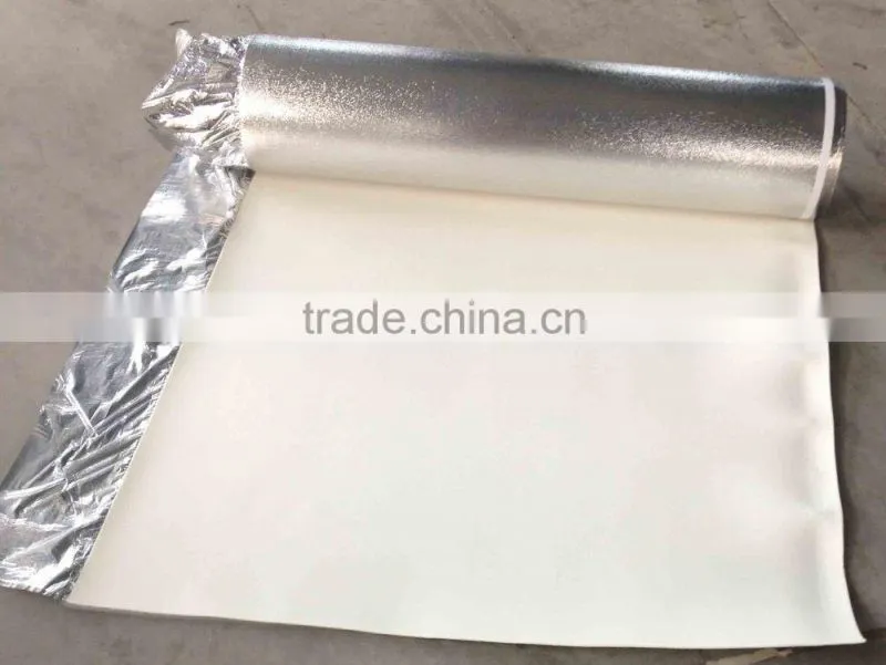 Changzhou Factory Wholesale EVA Underlayment Foam With Silver Foil