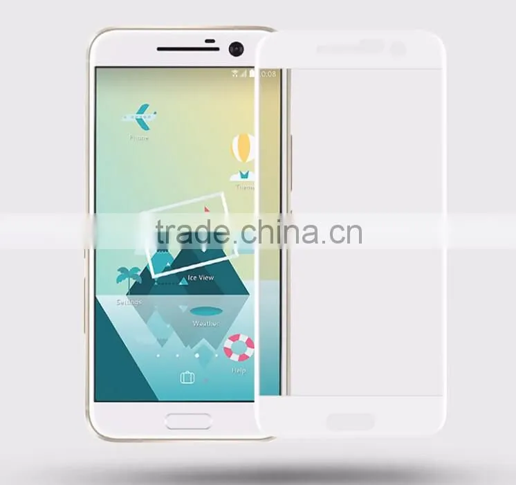 In stock !!! 9H hardness 0.33mm full coverage smart tempered glass film for HTC M10