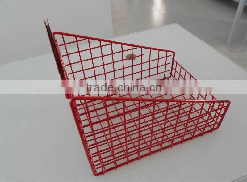Wheel shopping basket trolley