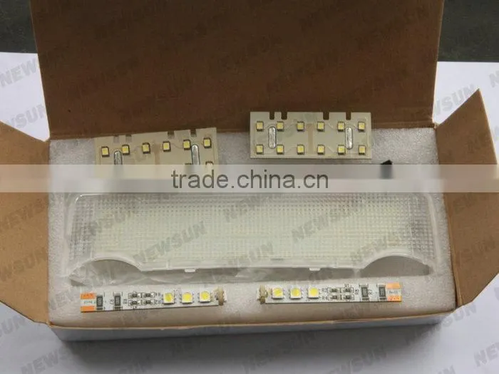 2014 Branded new E70 front/rear led dome light roof light, 12V 7000K white car interior led Vanity Mirror light for BMW No error