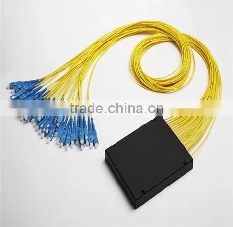 1*32 optical splitter 9/125um 1260/1650nm 1x32 with SC/UPC 3mm 2mm pigtail