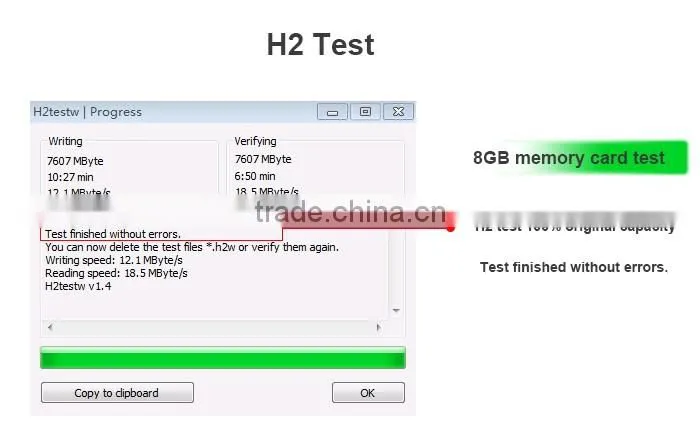 Made in korea 8gb micro TF SD memory card factory wholesale for samsung EVO+ (80mb/s)