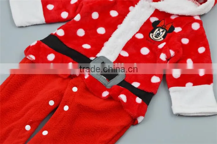 wholesale high quality cartoon warm baby girl christmas fancy costume