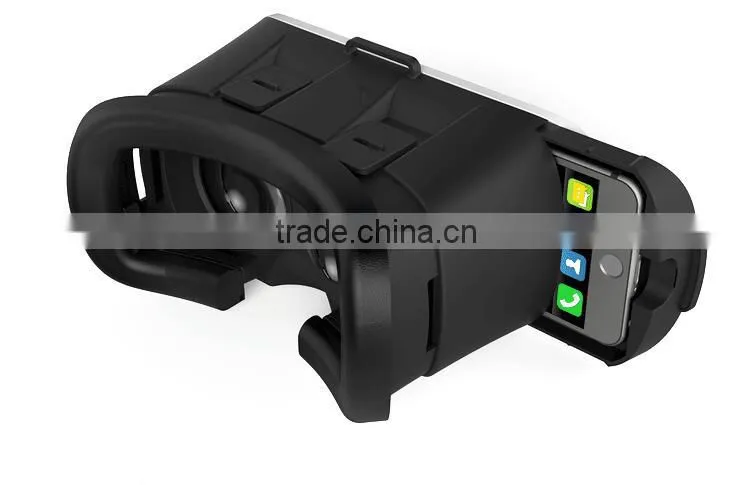 2016 Newest 3D VR Virtual Reality Headset 3D Movie Game Glasses Adjust Cardboard VR BOX 2.0 For 3.5~6.0" Smartphones