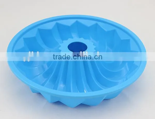 silicone rose shape cake pan