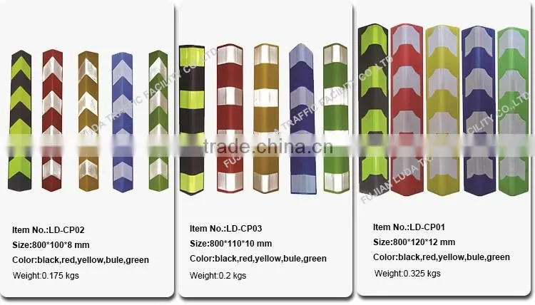 Patented rubber wall guard EVA corner guard with super flexible material